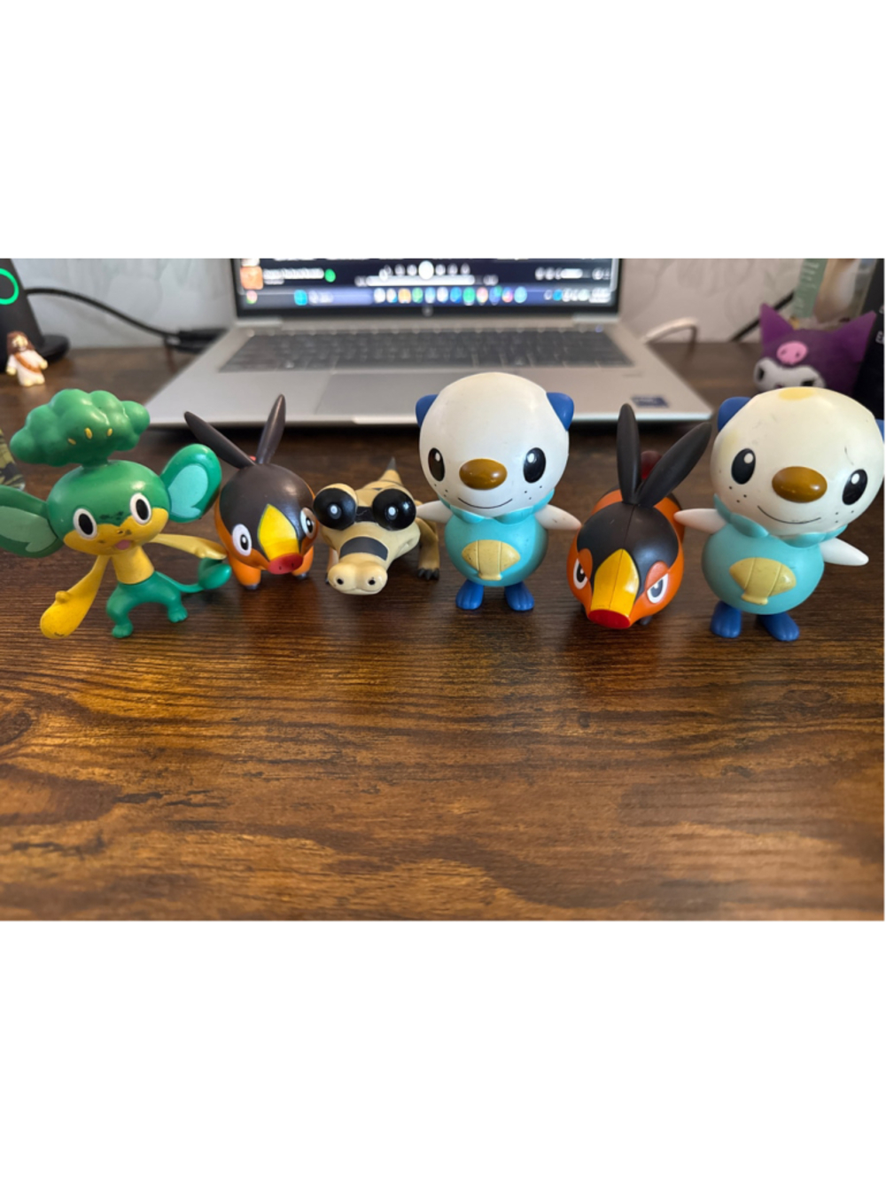 2011 Pokemon McDonalds Happy Meal Toy Lot of 6 Oshawott Tepig Sandile Pansage